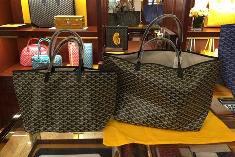 goyard tote bag pm gm|goyard saint louis pm price.